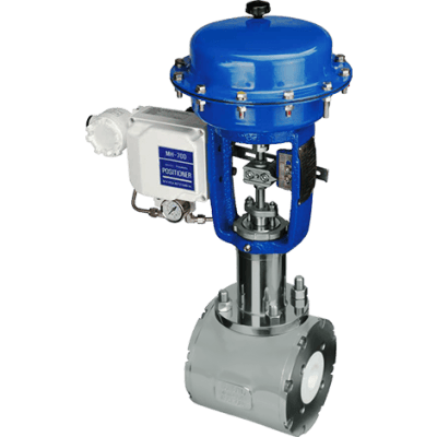 Van điều khiển lót Teflon-Teflon Block Globe Control Valves