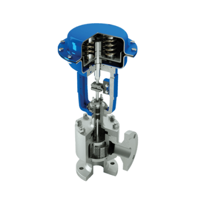 Van điều khiển-Single Port Angle Globe Control Valves